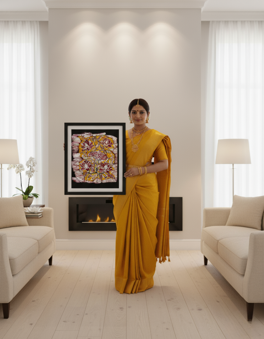 Lotus Wall Décor – Pure, serene, and untouched by the world around